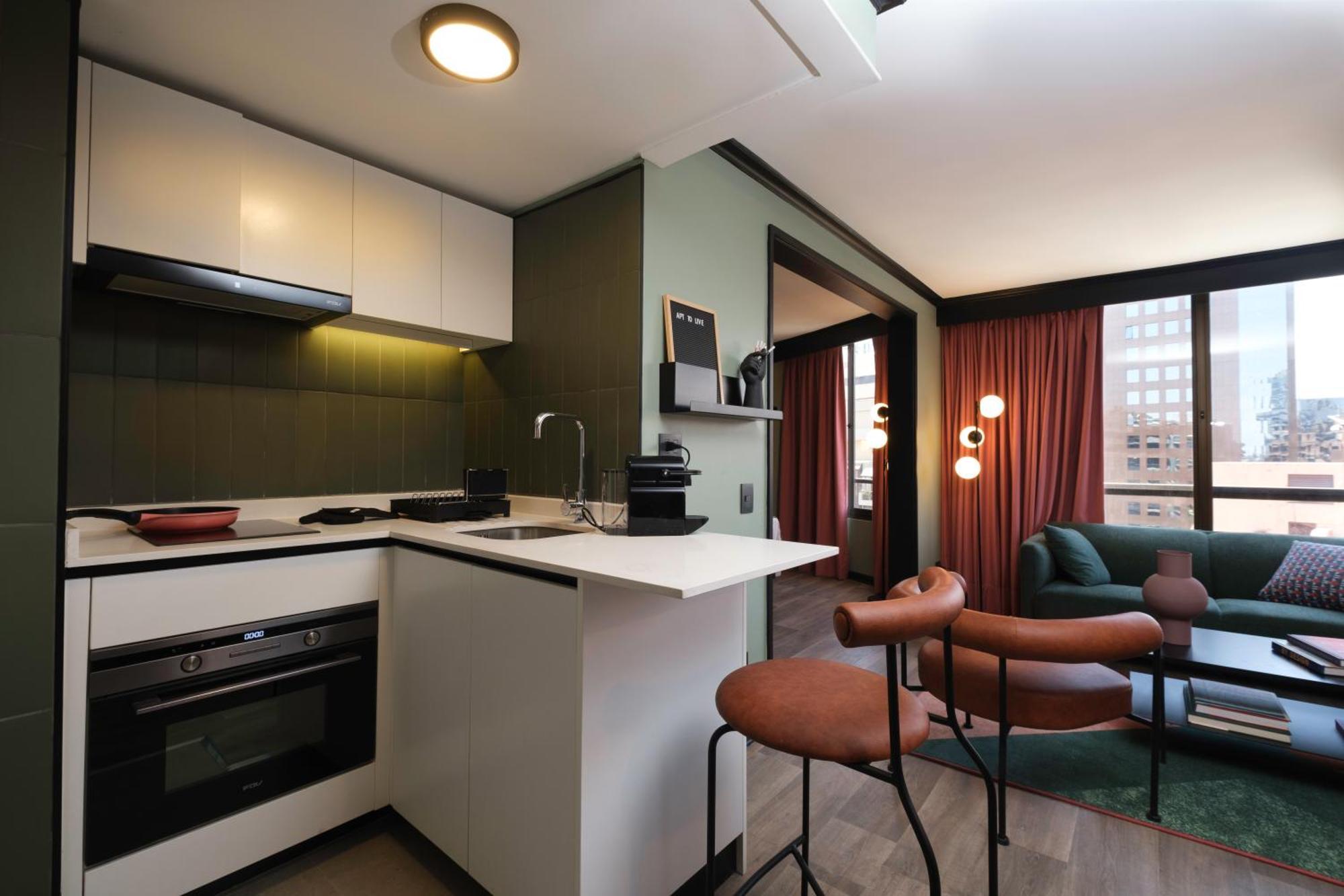 Apt Serviced Apartments Сантьяго Экстерьер фото